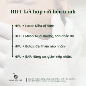 phương pháp chăm sóc da hifu