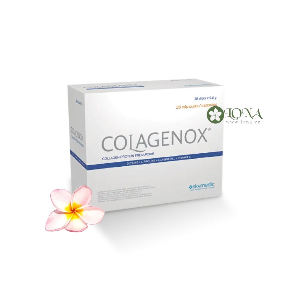 Hình ảnh uống collagen giúp cải thiện làn da