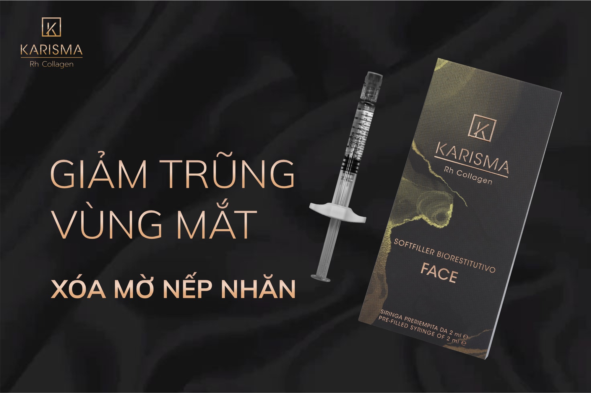 Hình minh họa quy trình chăm sóc da kết hợp với tiêm karisma, gợi mở về hiệu quả tự nhiên khi sử dụng sản phẩm.