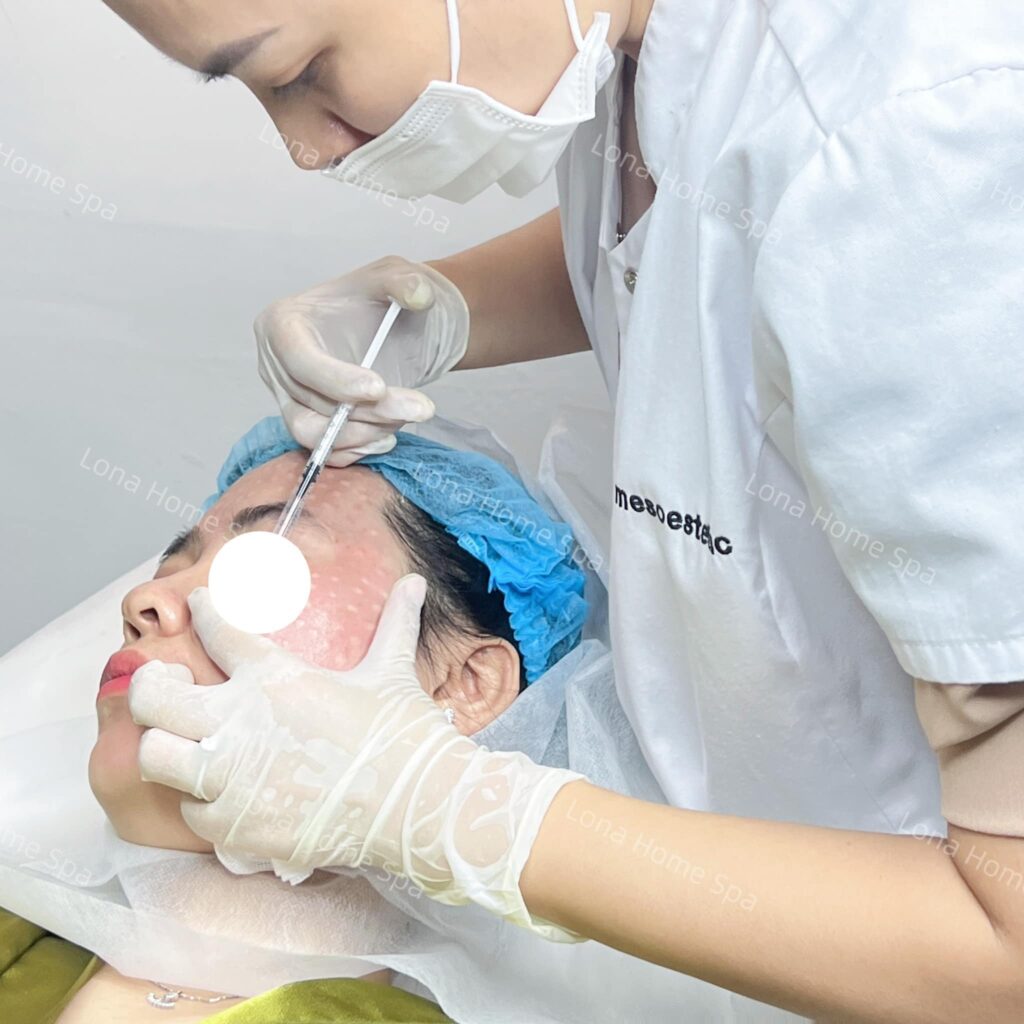 Qua quy trình tiêm meso thực hành theo tiêu chuẩn mesotherapy, chuyên gia đã xác nhận rằng ưu điểm mesotherapy và phương pháp làm đẹp không xâm lấn này góp phần trẻ hóa da một cách tự nhiên và an toàn.