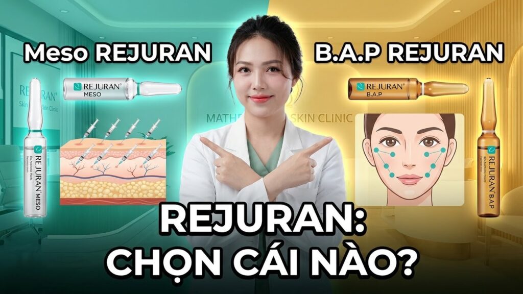 Tiêm meso REJURAN hay tiêm B.A.P Rejuran?