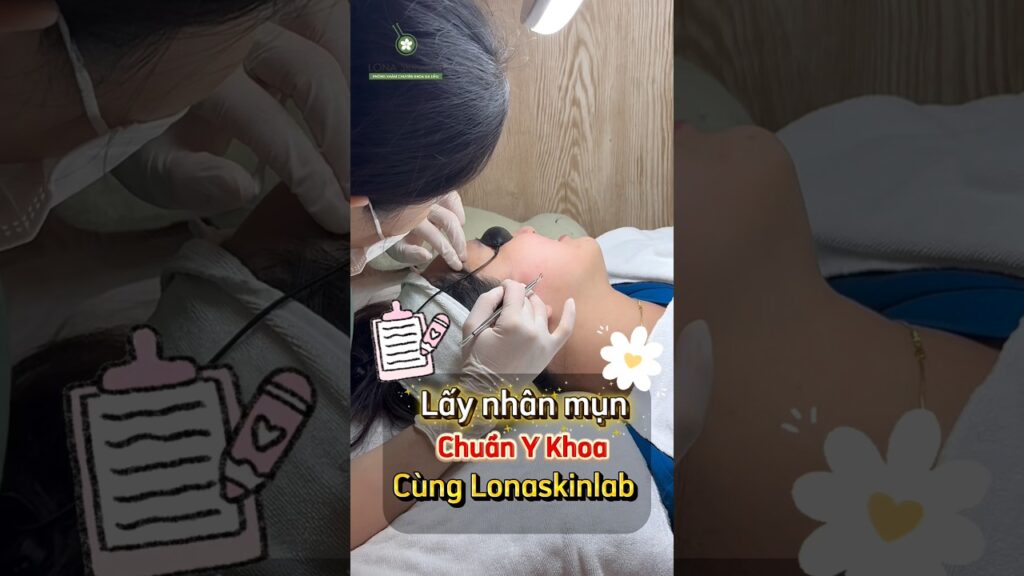 Một buổi điều trị mụn bằng ánh sáng kép kết hợp peel tại Lona