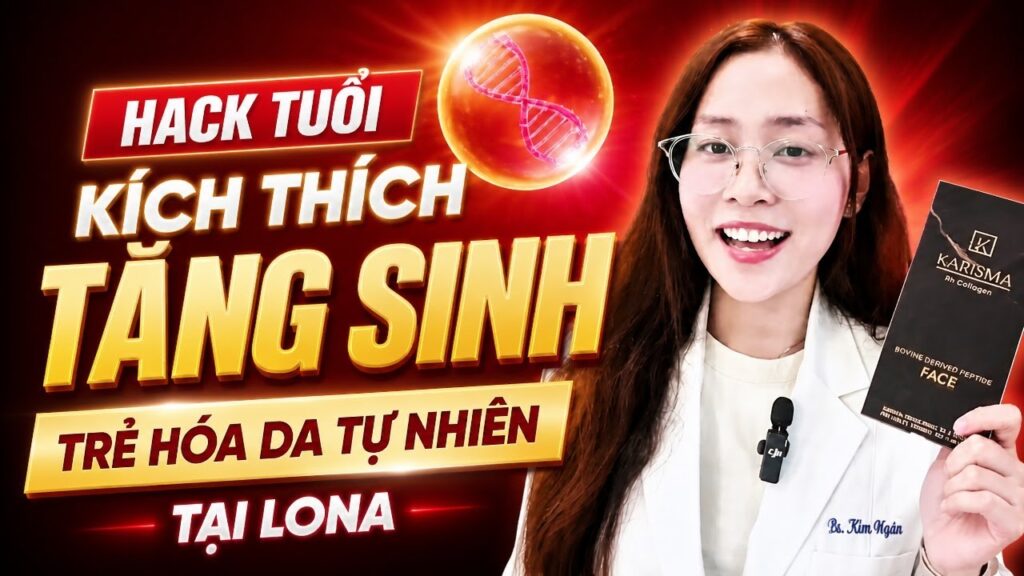Làm sao để da căng bóng tự nhiên? Liệu pháp collagen tại Lona