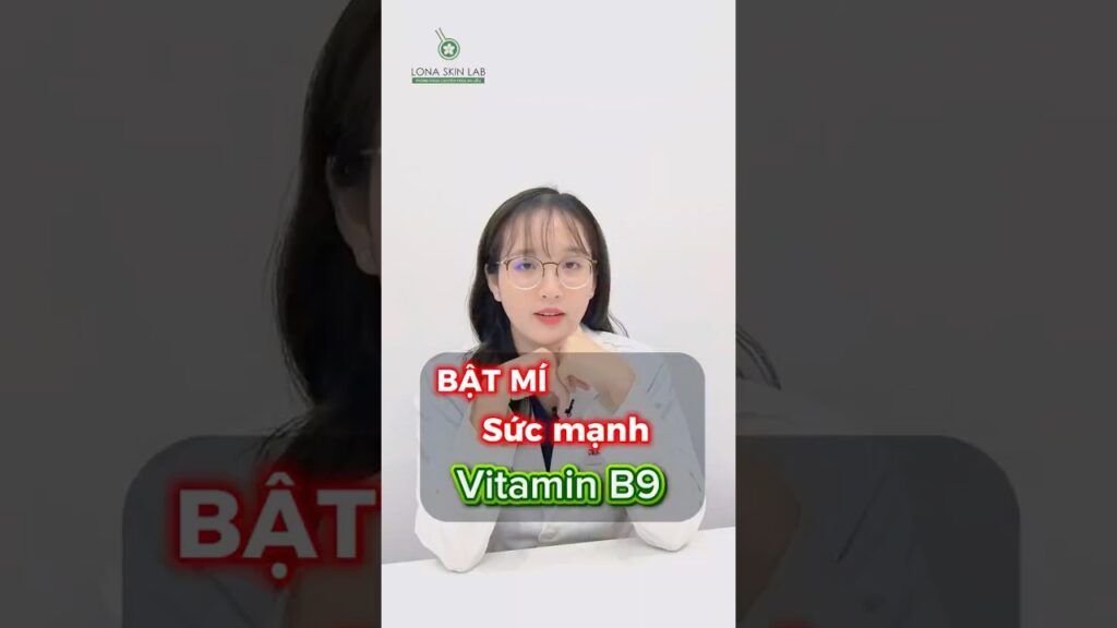 Vitamin B9 xử lý Kích Ứng Da Do Ô Nhiễm, Stress & Giải Pháp Sửa Chữa DNA