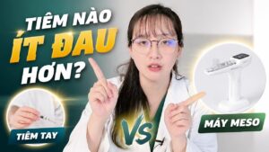 Tiêm Mesotherapy Có Đau Không? So Sánh Tiêm tay với Máy Tiêm Meso Khô Reeme Pro 9
