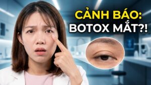 Tiêm Botox vùng mắt: Những lưu ý