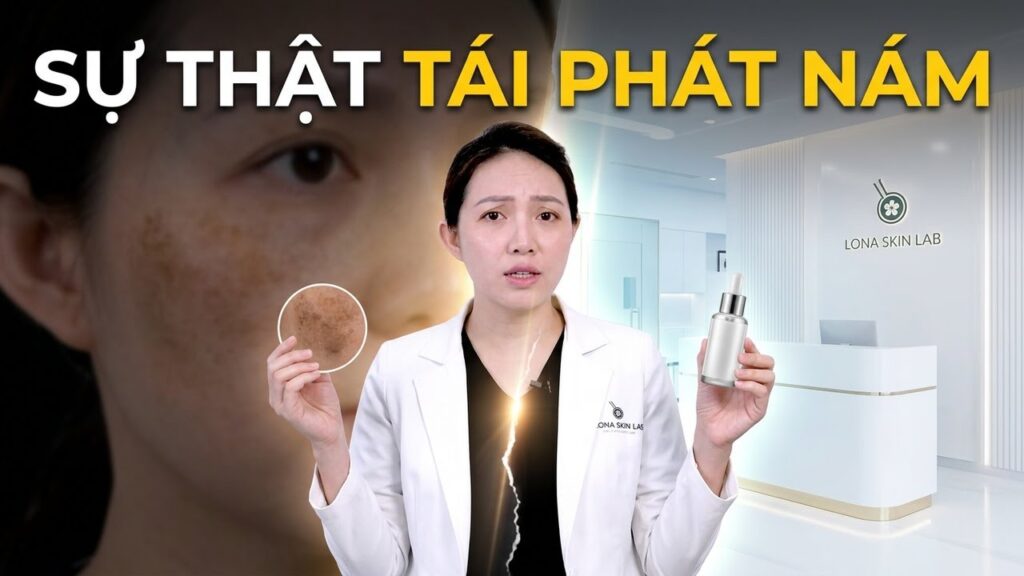Nám quay trở lại sau điều trị: Sai lầm ở đâu?