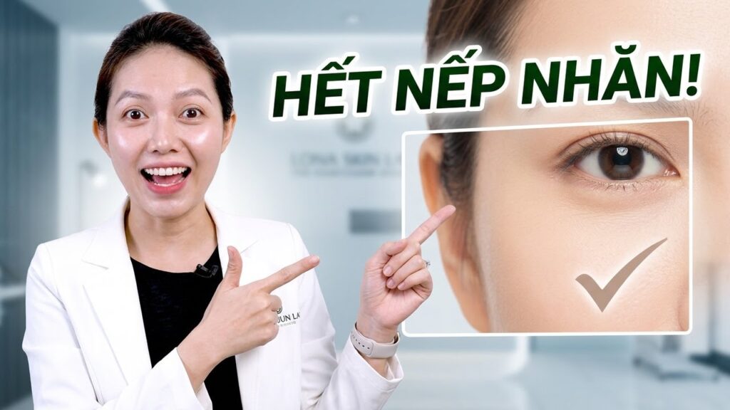 Phân biệt và xử lý nếp nhăn đuôi mắt và nếp chân chim