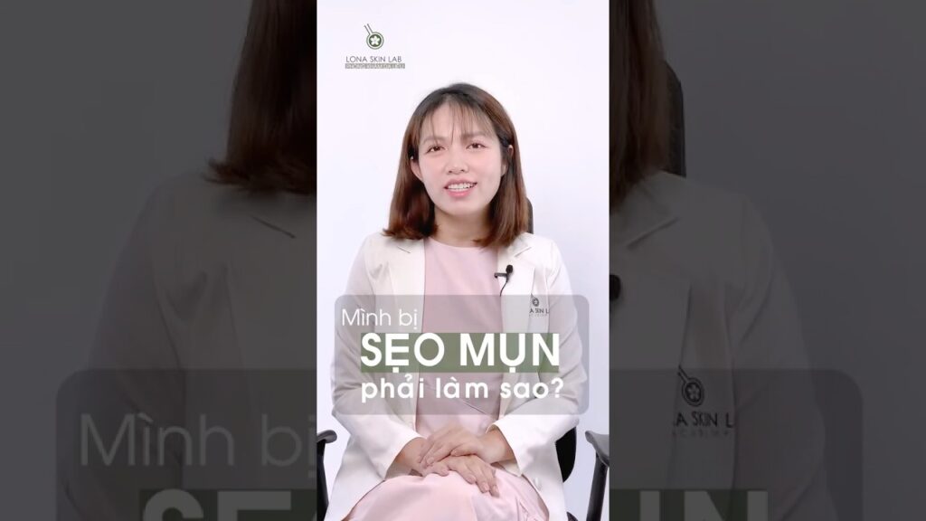 Mình bị sẹo mụn phải làm sao