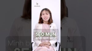 Mình bị sẹo mụn phải làm sao