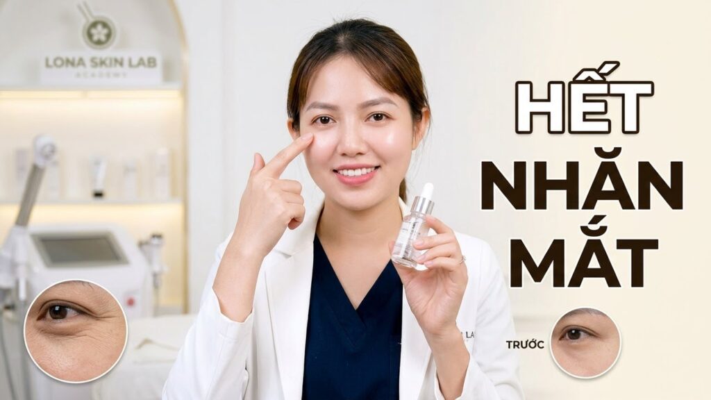 Chăm sóc vùng mắt để có đôi mắt sáng