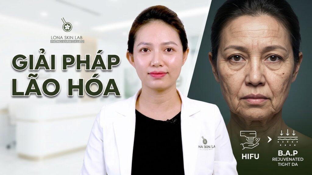 Mình bị lão hoá toàn khuôn mặt phải làm sao?
