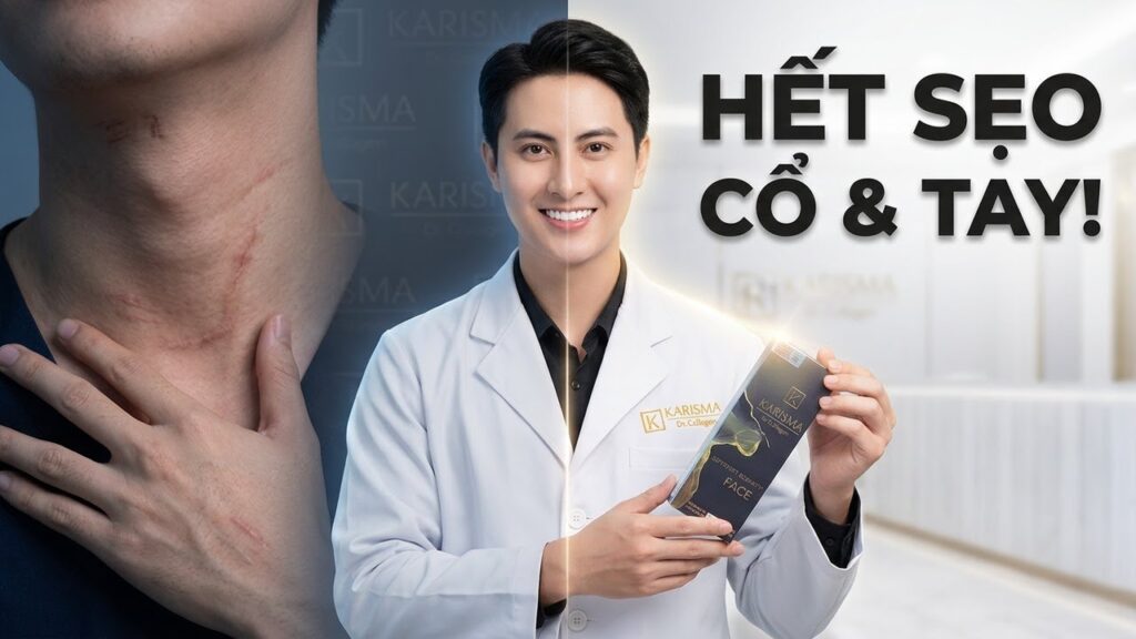 Trị sẹo với Karisma và điều trị vùng cổ bàn tay