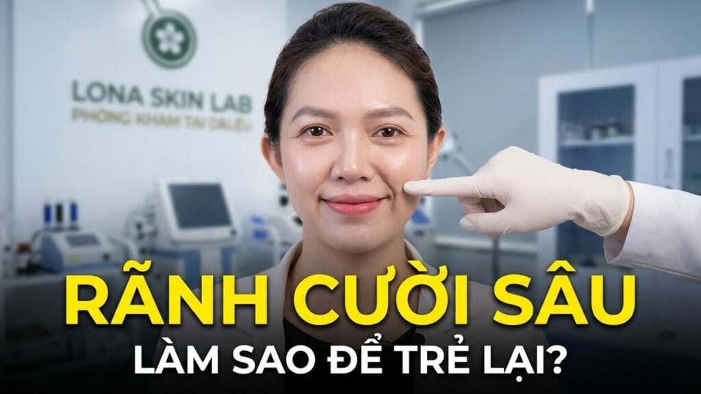 Rãnh cười sâu: Làm sao để trẻ lại mà không bị đơ mặt?