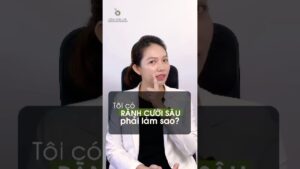 Tôi có rãnh cười sâu phải làm sao?
