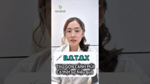 Botox thu gọn cánh mũi có thật sự hiệu quả? Sự thật bạn nên biết